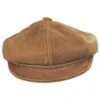 Vintage Spitfire Leather Newsboy Cap