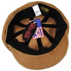 Vintage Spitfire Leather Newsboy Cap -Fashion Hat Discount Store 329966