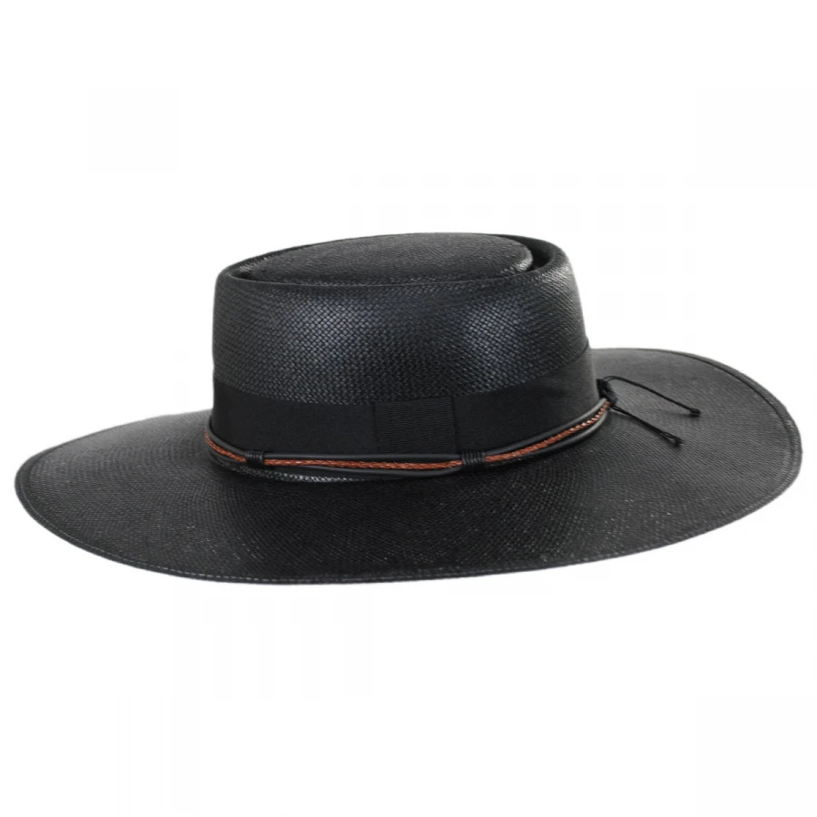 Bohemian Toyo Straw Gaucho Hat 4 Bohemian Toyo Straw Gaucho Hat - Image 2