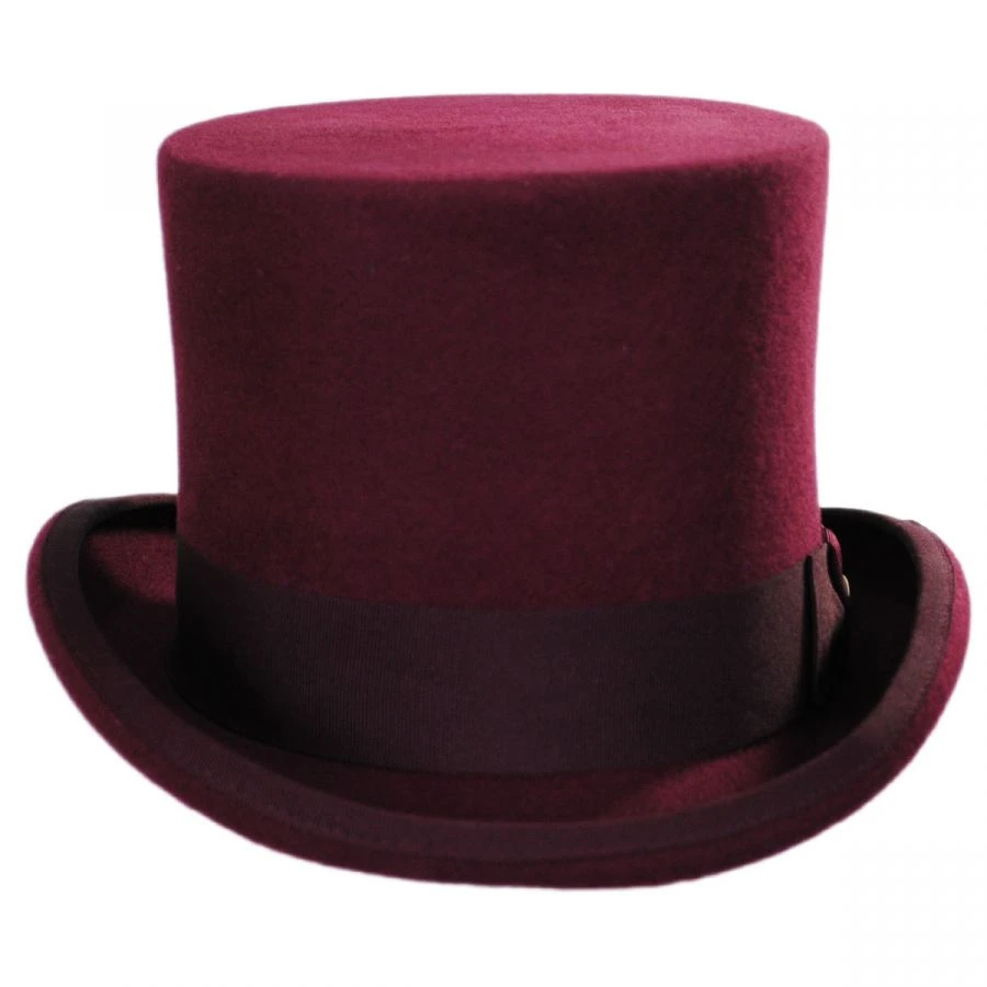 Scala Wool Felt Top Hat 3 Scala Wool Felt Top Hat