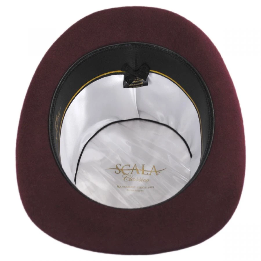 Scala Wool Felt Top Hat 5 Scala Wool Felt Top Hat - Image 3