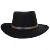 Stetson Kelso Crushable Wool Felt Gambler Western Hat