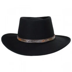 Stetson Kelso Crushable Wool Felt Gambler Western Hat