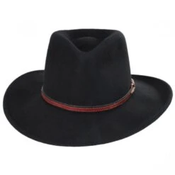 Stetson Bozeman Crushable Wool Felt Outback Hat