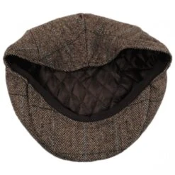 Gibson Herringbone Plaid Wool Blend Ivy Cap -Fashion Hat Discount Store 343820
