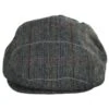 Regent Herringbone Plaid Wool Blend Ivy Cap -Fashion Hat Discount Store 343949