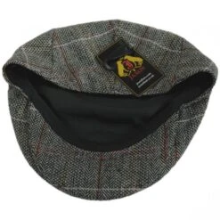 Regent Herringbone Plaid Wool Blend Ivy Cap -Fashion Hat Discount Store 343955