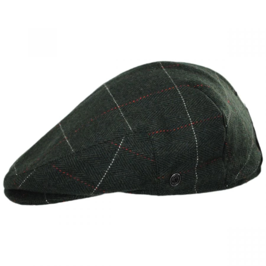 Gimlet Herringbone Plaid Wool Blend Ivy Cap 4 Gimlet Herringbone Plaid Wool Blend Ivy Cap - Image 2