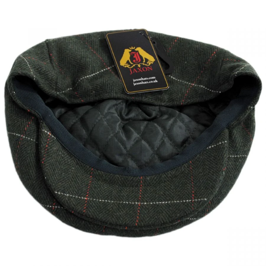 Gimlet Herringbone Plaid Wool Blend Ivy Cap 5 Gimlet Herringbone Plaid Wool Blend Ivy Cap - Image 3