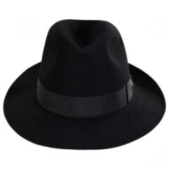 Borsalino Superiore Como Fur Felt Fedora Hat