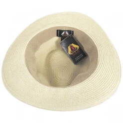 Summer C-Crown Toyo Straw Fedora Hat -Fashion Hat Discount Store 353379