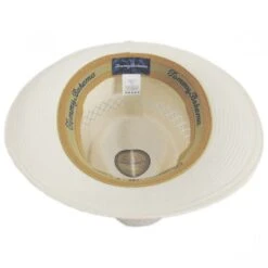 Tommy Bahama Concha Shantung Straw Fedora Hat -Fashion Hat Discount Store 354870