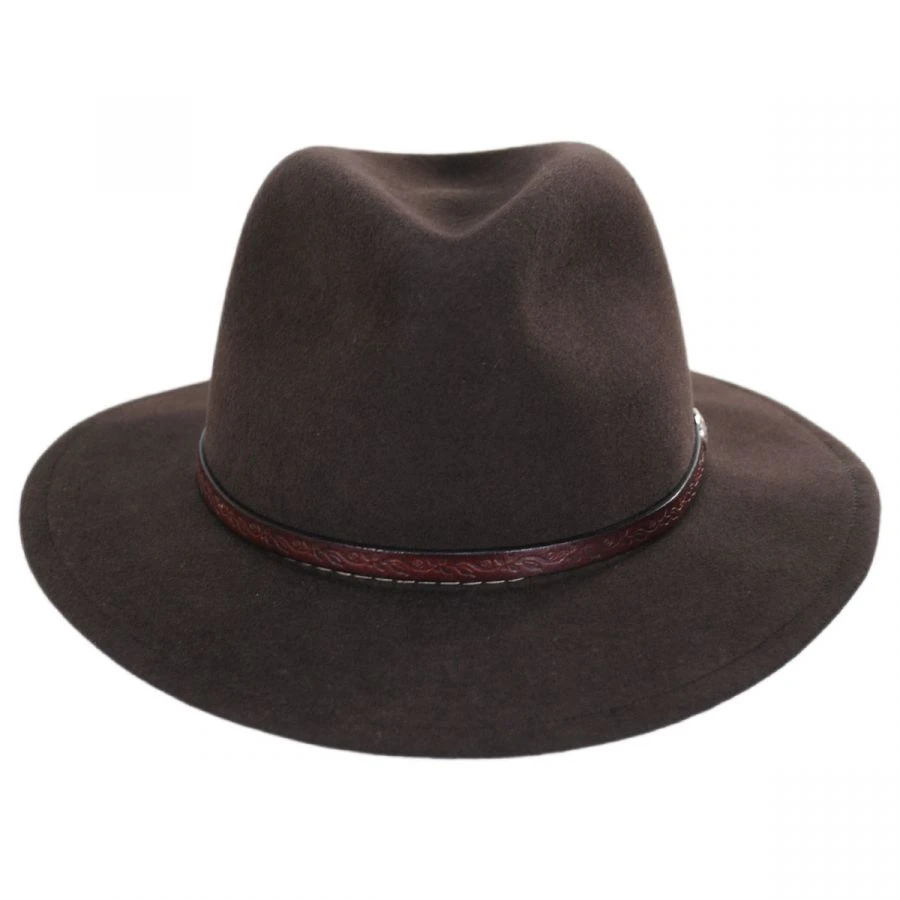 Stetson Cromwell Crushable Wool Felt Fedora Hat 3 Stetson Cromwell Crushable Wool Felt Fedora Hat