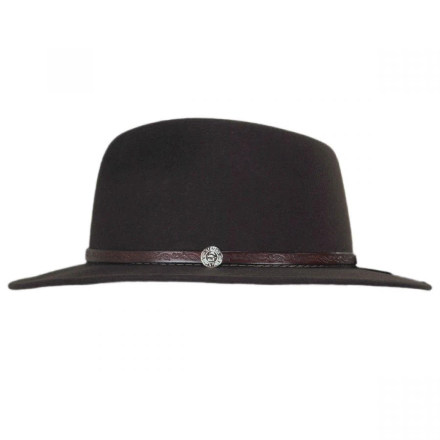 Stetson Cromwell Crushable Wool Felt Fedora Hat 4 Stetson Cromwell Crushable Wool Felt Fedora Hat - Image 2