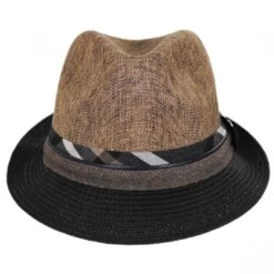 Roxbury Toyo Straw Blend Fedora Hat