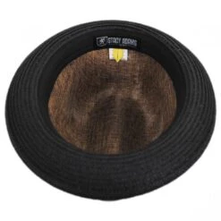 Roxbury Toyo Straw Blend Fedora Hat -Fashion Hat Discount Store 357720