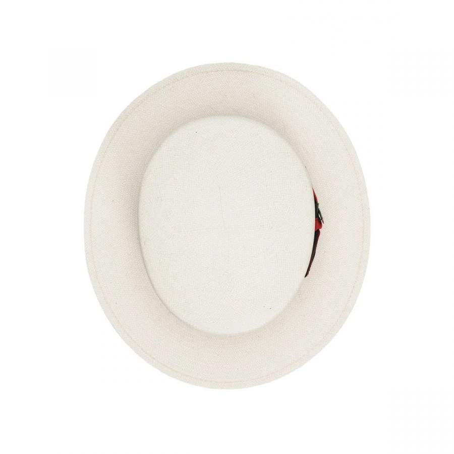 Stetson Keeneland Shantung Straw Skimmer Hat 5 Stetson Keeneland Shantung Straw Skimmer Hat - Image 3