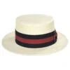 Panama Straw Skimmer Hat -Fashion Hat Discount Store 364657
