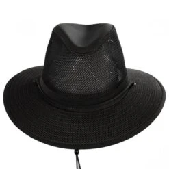 Packable Mesh Aussie Fedora Hat