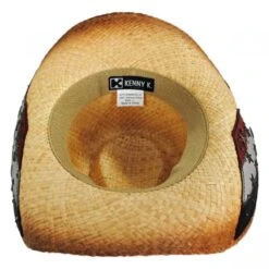 Star Spangled Toyo Straw Western Hat -Fashion Hat Discount Store 370022