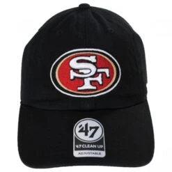 '47 BRAND San Francisco 49ers NFL Clean Up Strapback Baseball Cap Dad Hat