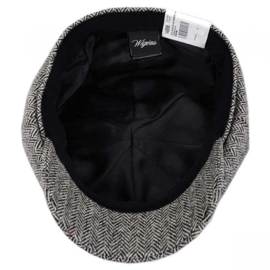 Classic Shetland Wool Herringbone Newsboy Cap 5 Classic Shetland Wool Herringbone Newsboy Cap - Image 3