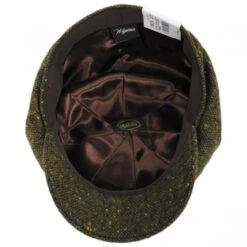 Magee Tweed Lambswool Newsboy Cap - Dark Green 7 Magee Tweed Lambswool Newsboy Cap - Dark Green -Fashion Hat Discount Store 386361
