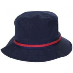 Poplin Cotton Blend Rain Bucket Hat