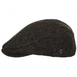 Kincade Harris Tweed Wool Ivy Cap -Fashion Hat Discount Store 388521