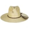 CHARLIE 1 HORSE Lefty Palm Straw Fedora Hat