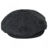 Brood Herringbone Wool Blend Newsboy Cap - Gray/Black