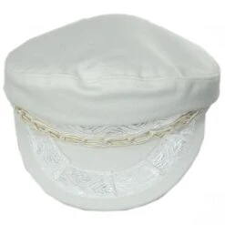 Wool Greek Fisherman's Cap - Off White
