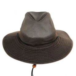 Yargo Weathered Cotton Mesh Blend Aussie Fedora Hat