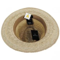Messer Palm Straw Fedora Hat -Fashion Hat Discount Store 399594