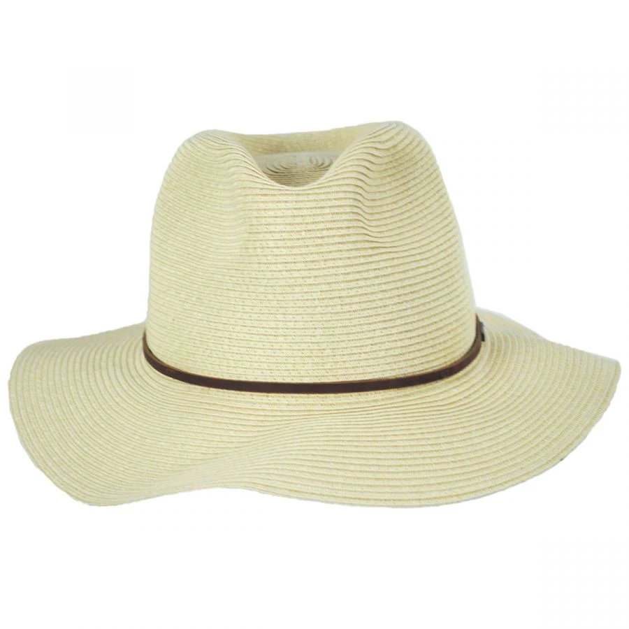 Wesley Braided Toyo Straw Fedora Hat 3 Wesley Braided Toyo Straw Fedora Hat