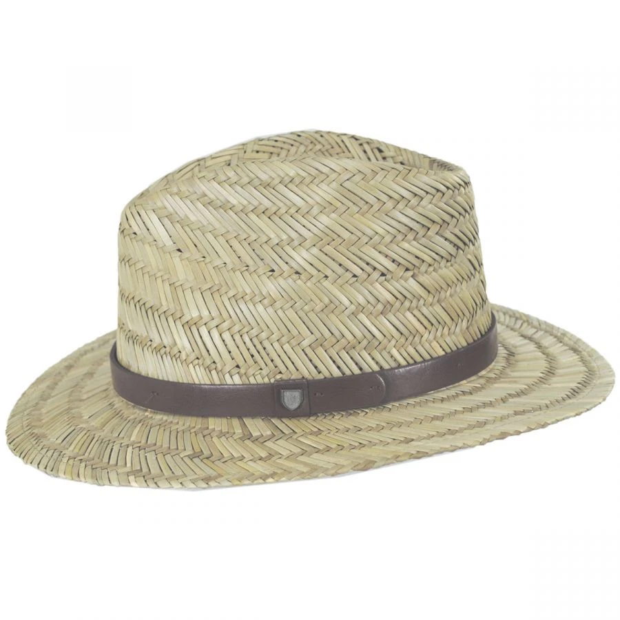 Messer Resort Rush Straw Fedora Hat 4 Messer Resort Rush Straw Fedora Hat - Image 2
