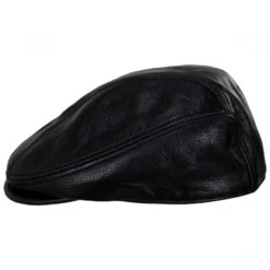1900 Lambskin Leather Ivy Cap -Fashion Hat Discount Store 401708