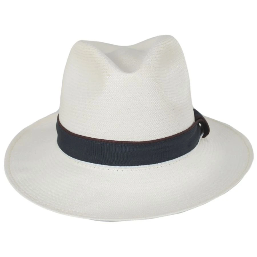 Bailey Relik Shantung Straw Fedora Hat 3 Bailey Relik Shantung Straw Fedora Hat