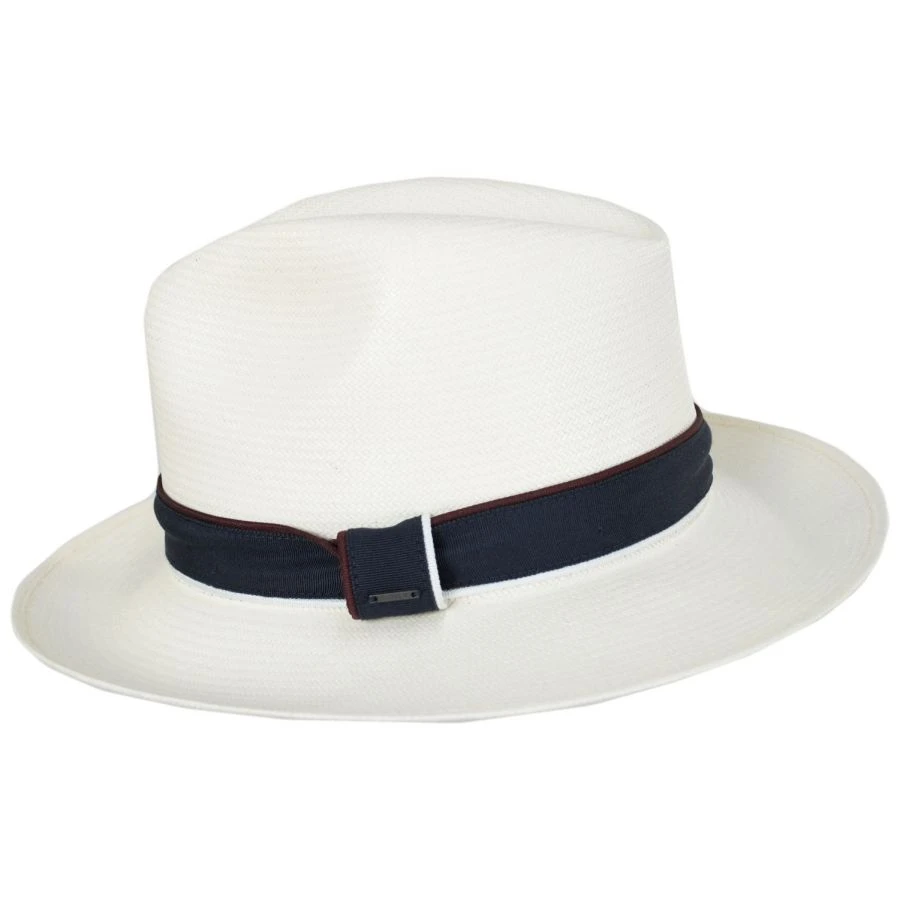 Bailey Relik Shantung Straw Fedora Hat 4 Bailey Relik Shantung Straw Fedora Hat - Image 2