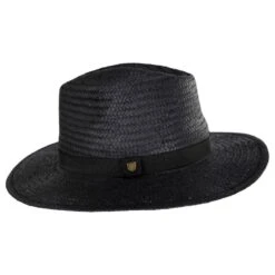 Passage Wheat Straw Fedora Hat -Fashion Hat Discount Store 406658