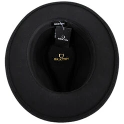 Messer Packable Wool Felt Fedora Hat - Black -Fashion Hat Discount Store 407422