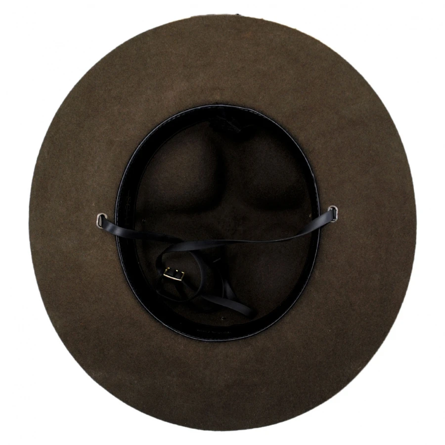 Scala Wool Campaign Hat With Adjustable Chin Strap 5 Scala Wool Campaign Hat With Adjustable Chin Strap - Image 3