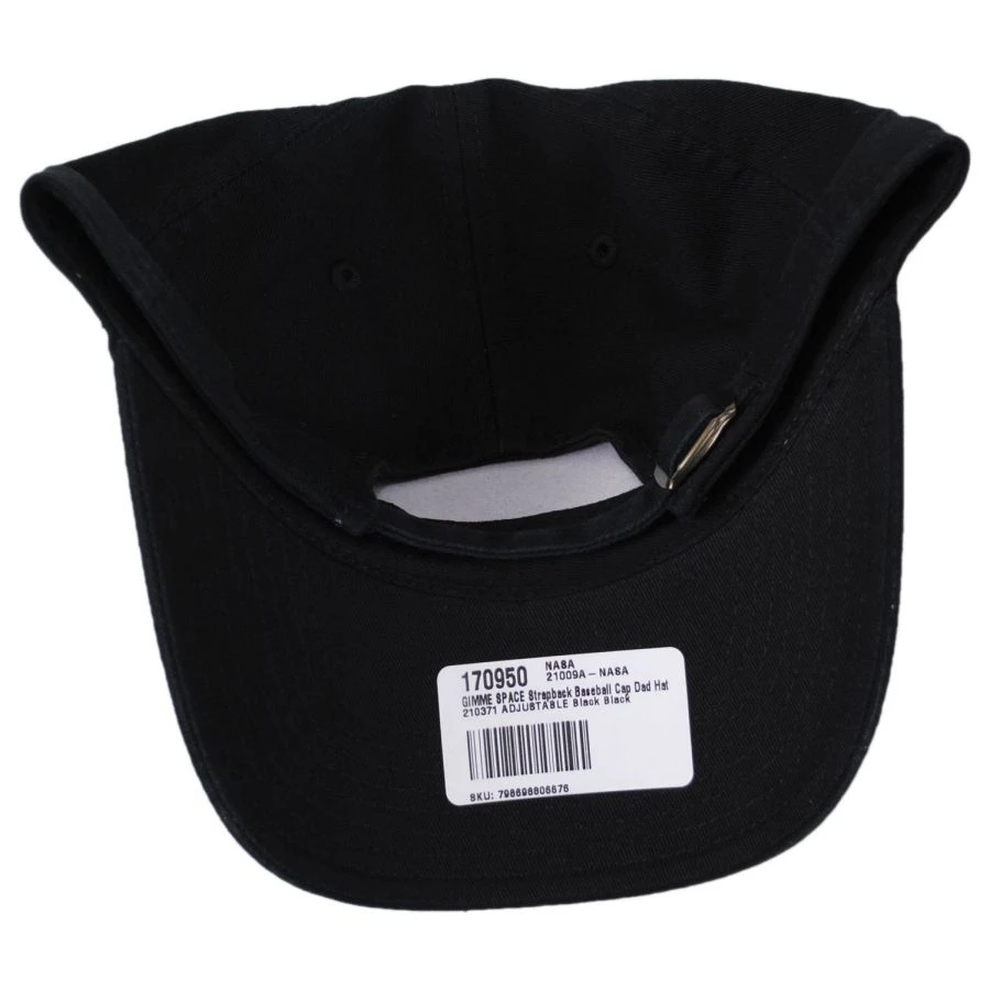 AMERICAN NEEDLE NASA Gimme Space Cotton Strapback Baseball Cap Dad Hat 5 AMERICAN NEEDLE NASA Gimme Space Cotton Strapback Baseball Cap Dad Hat - Image 3