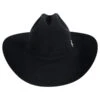 RESISTOL George Strait Collection City Limits 6X Fur Felt Western Hat - Black