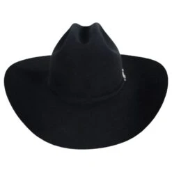 RESISTOL George Strait Collection City Limits 6X Fur Felt Western Hat - Black