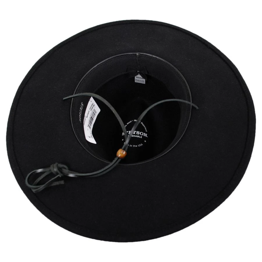 Stetson Holden Crushable Wool Felt Aussie Hat 5 Stetson Holden Crushable Wool Felt Aussie Hat - Image 3