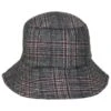 Scala Morelia Plaid Wool Blend Bucket Hat -Fashion Hat Discount Store 414086