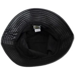 Scala Roderick Vegan Leather Bucket Hat -Fashion Hat Discount Store 414110