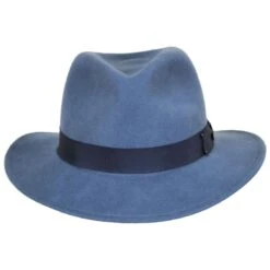 Bailey Curtis Wool LiteFelt Safari Fedora Hat - Light Blue