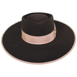 RENEGADE Cowpuncher Wool And Angora Felt Gambler Hat